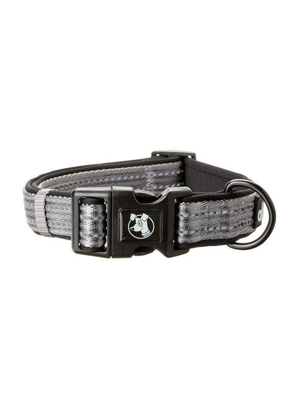 

Alcott Reflective Dog Collar, Large, Black