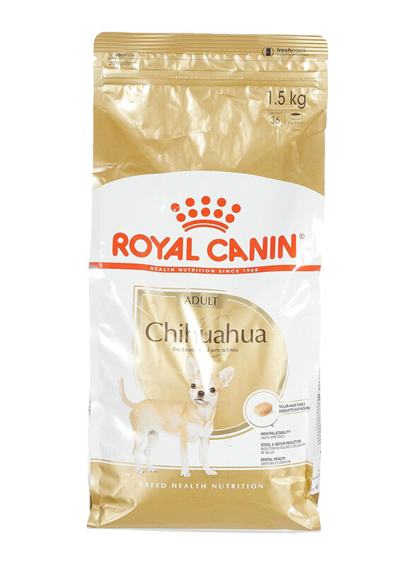 

Royal Canin Chihuahua Breed Dry Dog Food for 8+ Months, 1.5 Kg