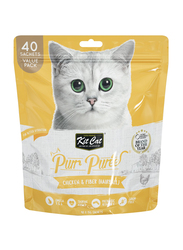 Kit Cat Purr Puree Chicken & Fiber Hairball Cat Dry Food, 600gm