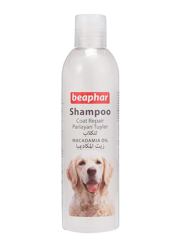 

Beaphar Coat Repair Dog Shampoo with Macadamia Oil, 250ml