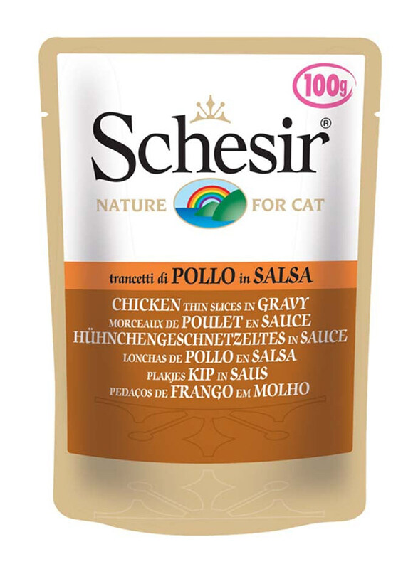 

Schesir Chicken in Gravy Wet Cat Food, 100g