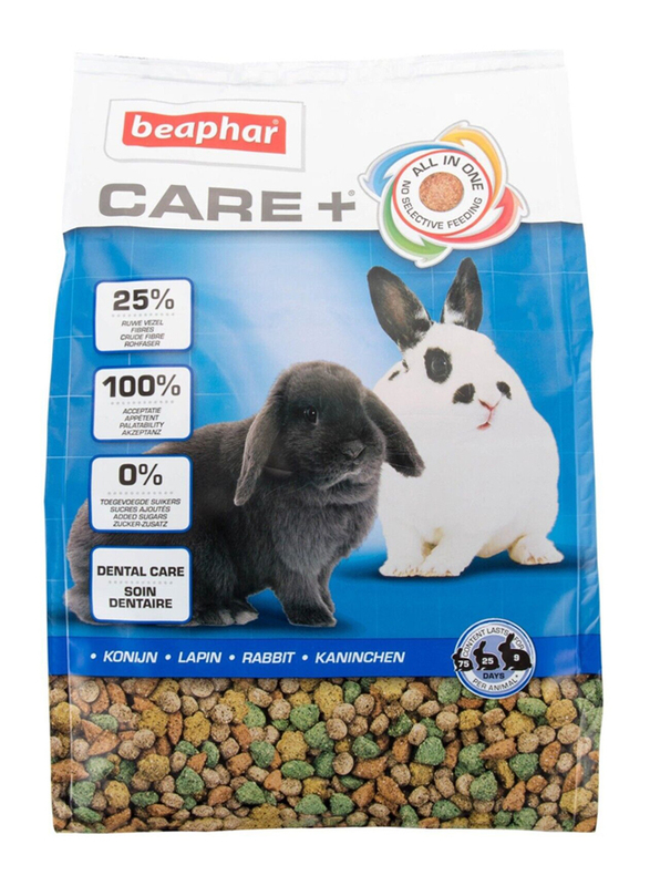 Beaphar Care Plus Rabbit Dry Food, 1.5 Kg