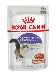 Royal Canin Feline Health Nutrition Sterilised Adult Cat Wet Food, 85g