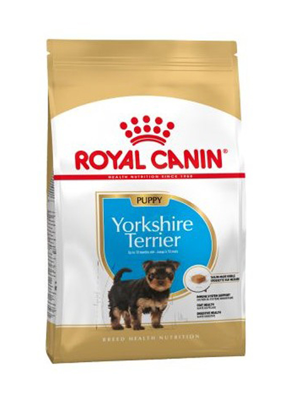 Royal Canin Breed Health Nutrition Yorkshire Terrier Junior Dog Food Up to 10 Months Old, 1.5 Kg