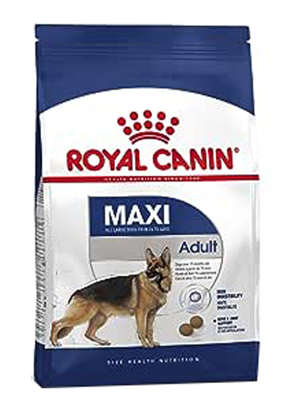 

Royal Canin Dry Dog Food for Maxi Adult Dogs for Up to 15+ Months & 26-44kg Dogs, 4 Kg