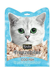 Kit Cat Freeze Bites Treats with Cod Fish Dry Cat Food, 15g