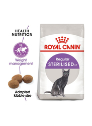 Royal Canin Feline Health Nutrition Sterilised 37 for 1-10 Yrs Neutered Adult Cats Dry Food, 2 Kg