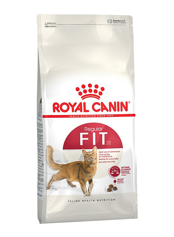 Royal Canin Feline Health Nutrition Regular Fit 32 Adult Dry Cat Food, 4 Kg