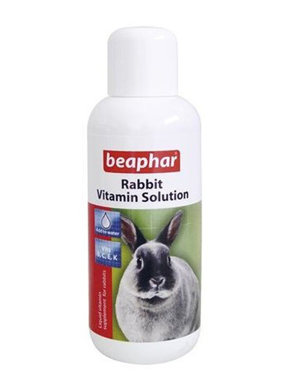 

Beaphar Vitamin Solution for Rabbits, 100ml, Multicolour