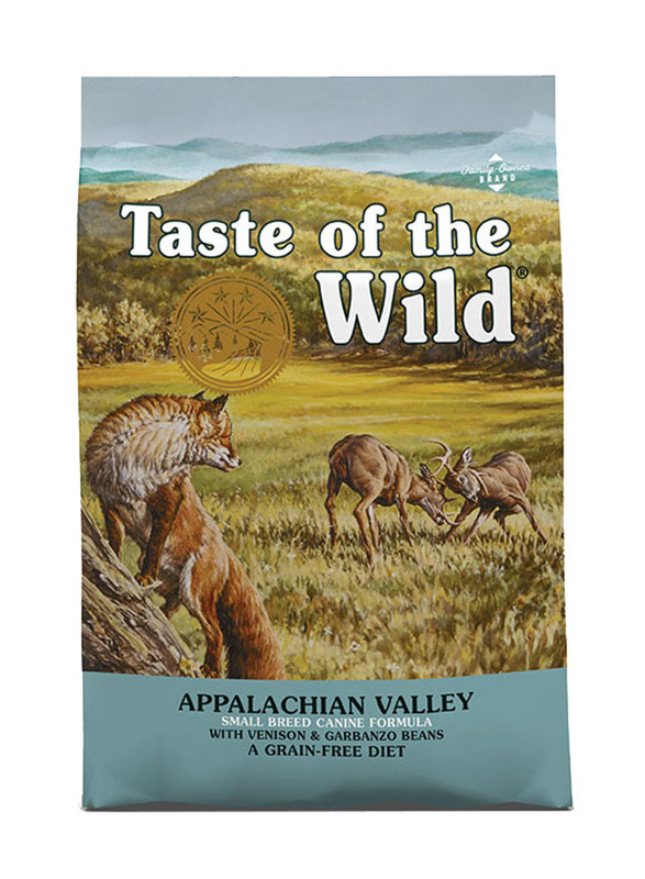 Taste of the Wild Appalachian Valley Small Breed Canine Formula with Venison & Garbanzo Beans Grain Free Dry Dog Food, 2.27 Kg