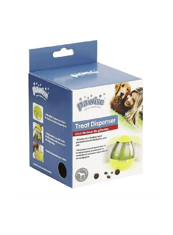 

Pawisen Treat Dispenser Chaser Dog Toy, Green