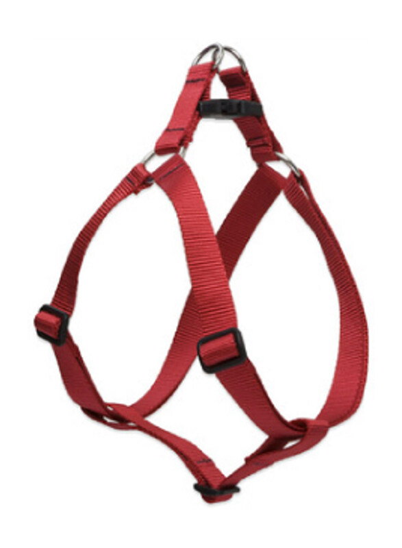 

Lupine 2.5cm Basics Nylon Step In Dog Harness, 1 Piece, Red