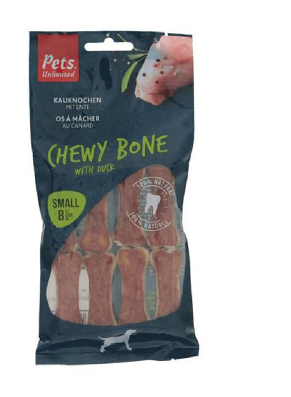 

Pets Unlimited Small Chew Bones With Duck Dry Dog Food, 80g
