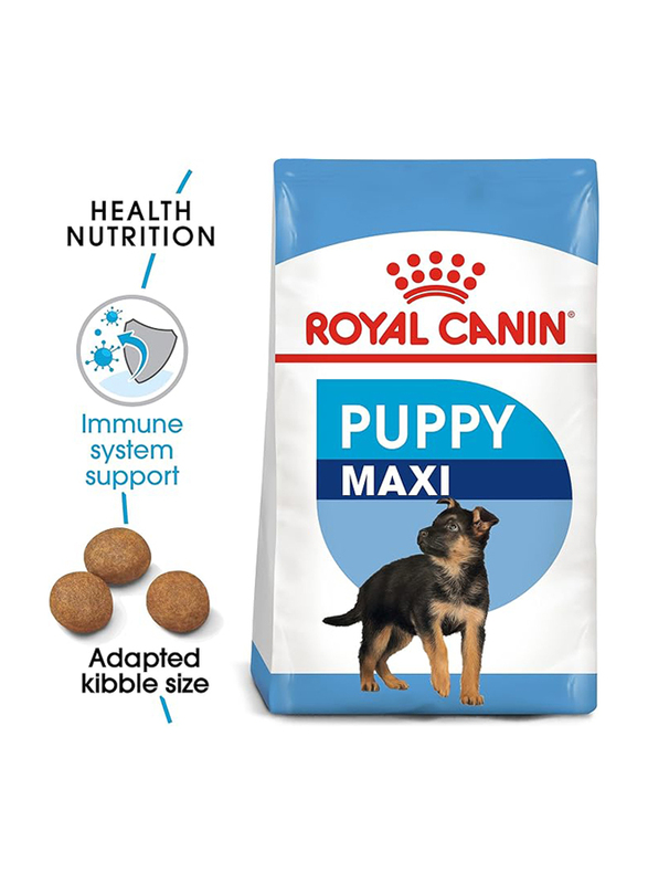 Royal Canin Maxi Puppy Dry Food for Up to 0-15 Months & 26-44kg Dogs, 4 Kg