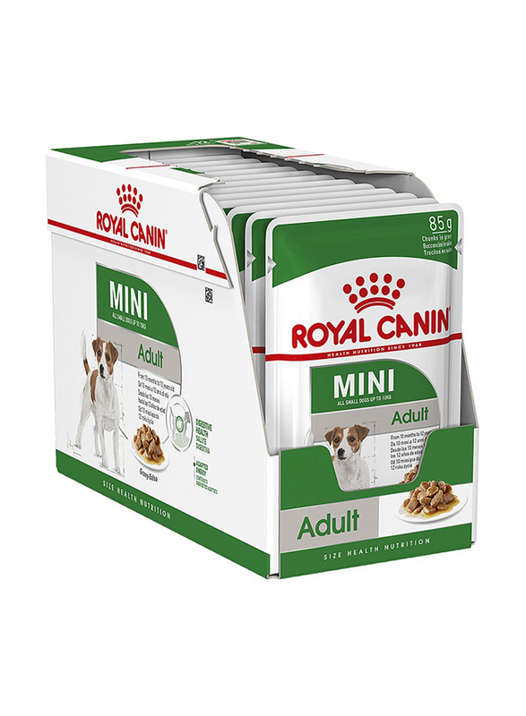 Royal Canin Mini Health Nutrition Wet Dog Food, 12 x 85g