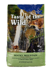 Taste of the Wild Rocky Mountain Feline Formula Roasted Venison & Smoked Salmon Dry Cat Food, 2 Kg