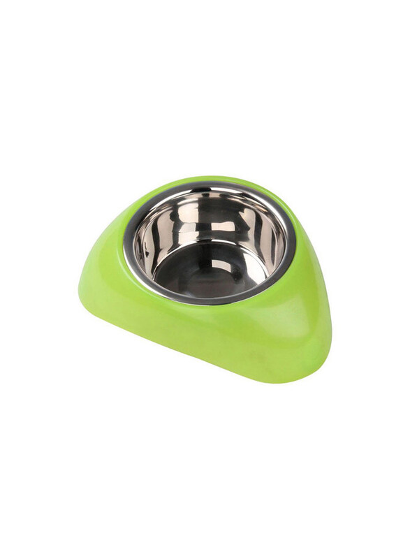 

Pawise Pet Bowl, Large, Green