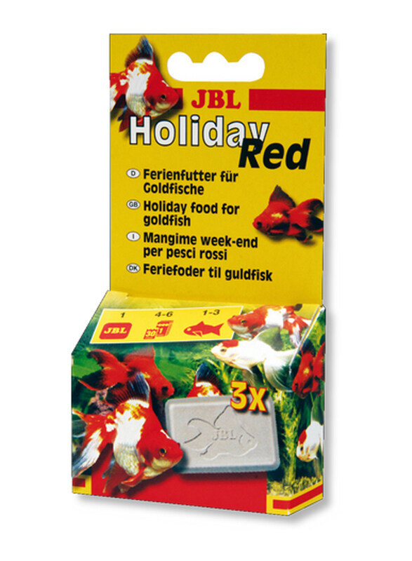 

JBL Holiday Red Dry Fish Food, 3 Pieces