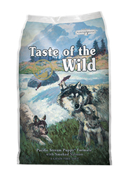 Taste of the Wild Pacific Stream Puppy Recipe with Smoked Salmon Grain Free Dry Dog Food, 2.27 Kg