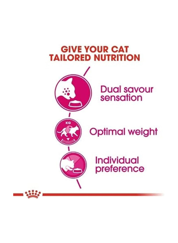 Royal Canin Feline Health Nutrition Savour Exigent Adult Cat Dry Food for Up to 1+ Years, 2 Kg