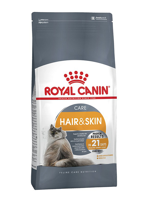 Royal Canin Feline Care Nutrition Hair & Skin Care Adult Dry Cat Food, 2 Kg