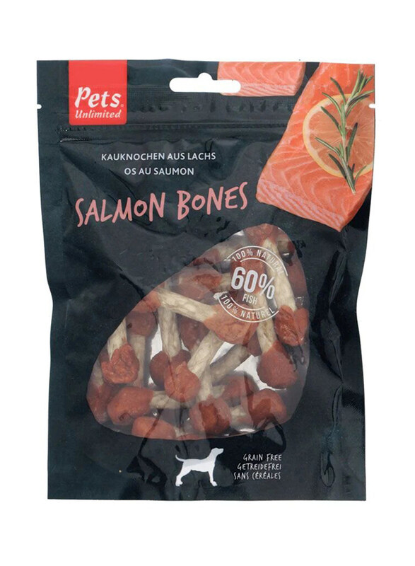 

Pets Unlimited Salmon Bones Dog Dry Food, 150g