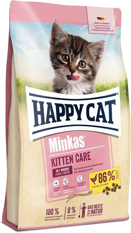 happy cat minkas kitten care 10kg