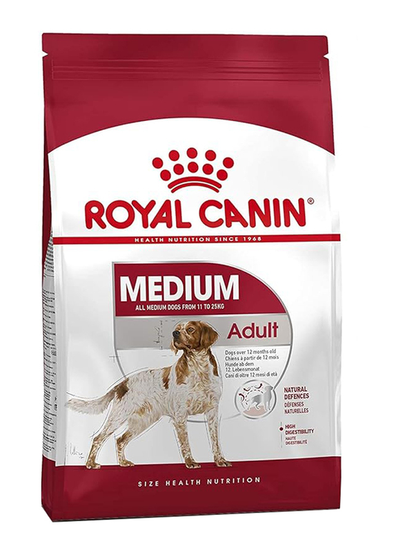 Royal Canin Size Health Nutrition Medium Size Adult Dog Dry Food for Up to 12+ Months & 11-25kg Dogs, 10 Kg