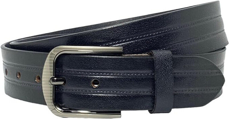 

Milano Leather Classic Milano Mens belt Dress Belt for men Genuine Leather Stitch workwear belt Classic Design Belt men casual trinity style leather belts for men by