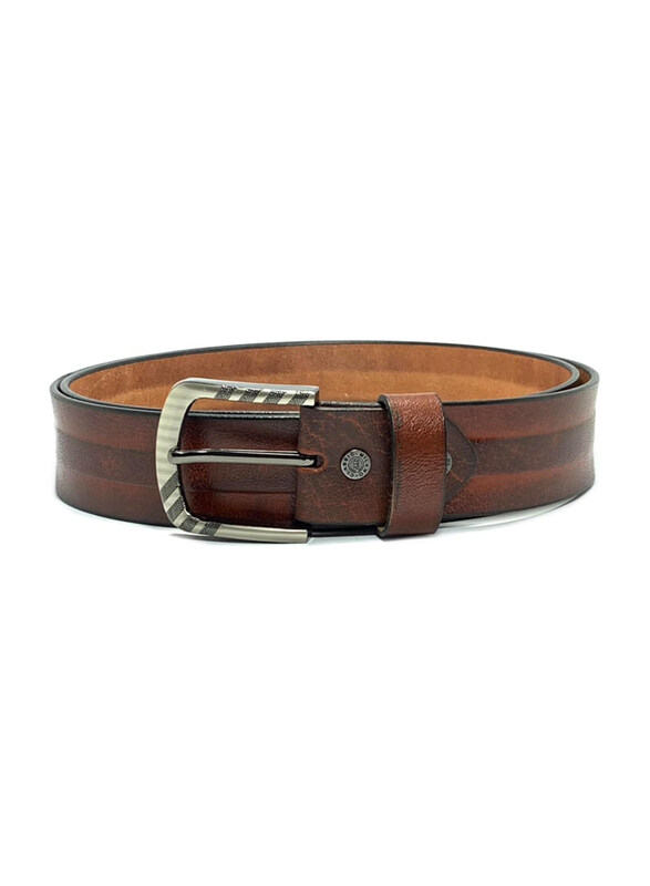 

Classic Milano Men's Trinity Style Casual Belt, Genuine Leather, 14902, 42, Tan