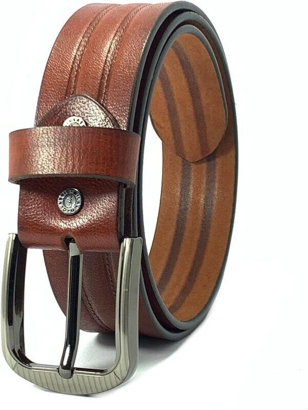 Classic Milano Genuine Leather Belt for Men Casual and Party Wear Mens Belt Leather 14901