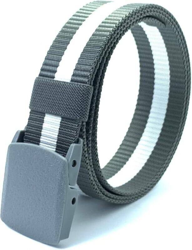 Classic Milano Mens Belt Nylon Webbing Canvas Outdoor Web Belt men with Automatic Click Buckle Belt for Men in the Gift Box