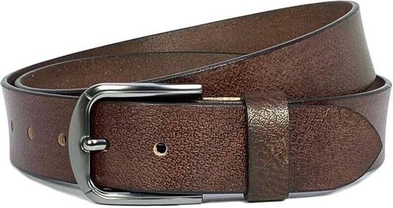 Classic Milano Genuine Leather Belt for Men in the Gift Box Men's Belt Leather Classic Jean Belts for men