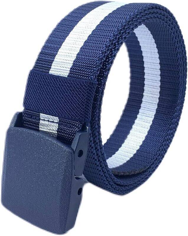 Classic Milano Mens Belt Nylon Webbing Canvas Outdoor Web Belt men with Automatic Click Buckle Belt for Men in the Gift Box