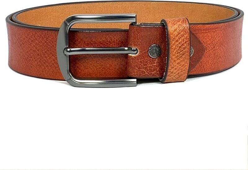 Classic Milano Genuine Leather Belt for Men in the Gift Box Men's Belt Leather Classic Jean Belts for men