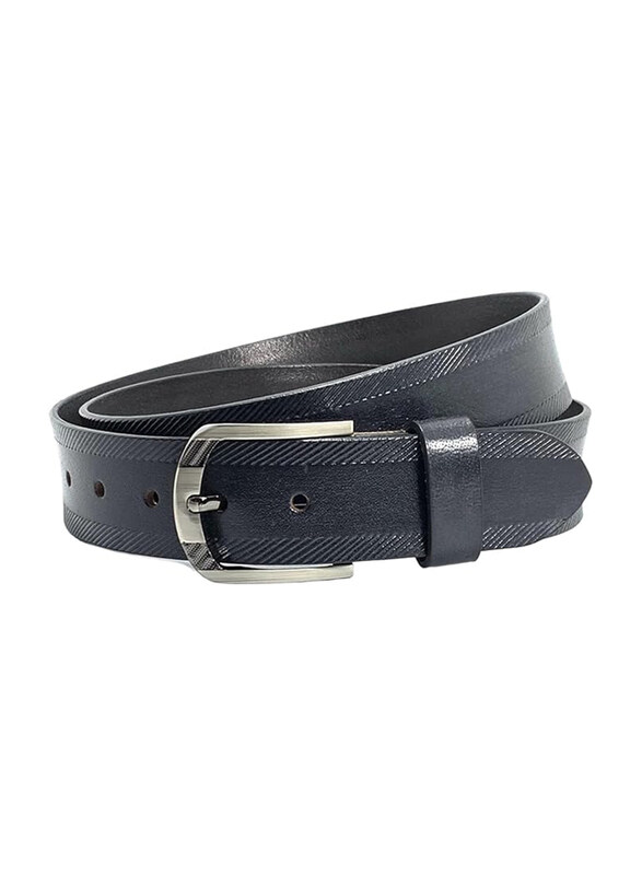 

Classic Milano Mens Trinity Style Casual Belt, Leather, 14903, Black