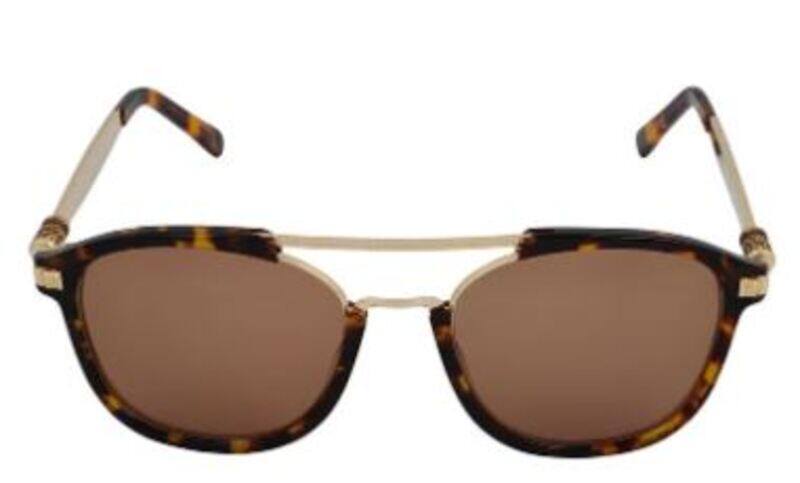 

Rusace Sunglasses Gold Unisex 56 Brown Lens - Rus2001-C03