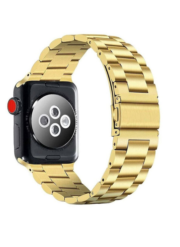 

Generic Replacement Stainless Steel Strap Band for Apple Watch 42mm, Gold