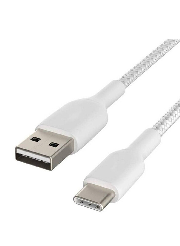 

Generic Fast Charging USB Type-C Data Cable, USB Type A to Type-C Data Cable for Smartphones/Tablets, White