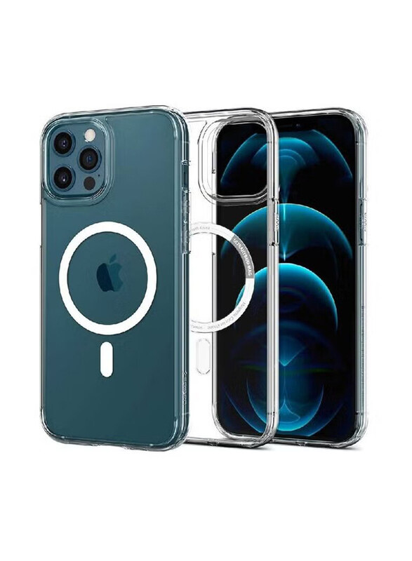 

Generic Apple iPhone 12 Pro Mobile Phone Back Case Cover, Clear