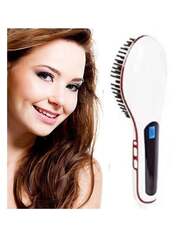 Fast Hair Straightener Electric Comb Brush With LCD Display