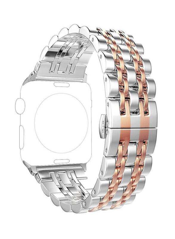 

Euro Replacement Band For Apple Watch Series 1/2/3 42/44mm Rose Gold