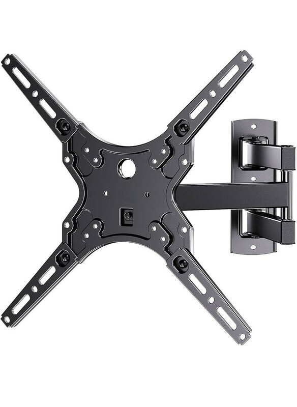 

Universal Hyx Full Motion TV Mount Swivel And Tilt For Most 26-55 Inch TV Wall Mount Bracket With Articulating, Black