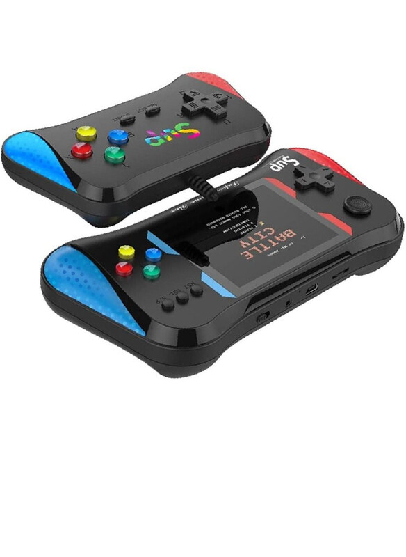 

SUP Handheld Game Console 3.5inch Video Game Players Retro SUP Game Machine Portable Mini Gamepad, with 500 Classical Games, Black