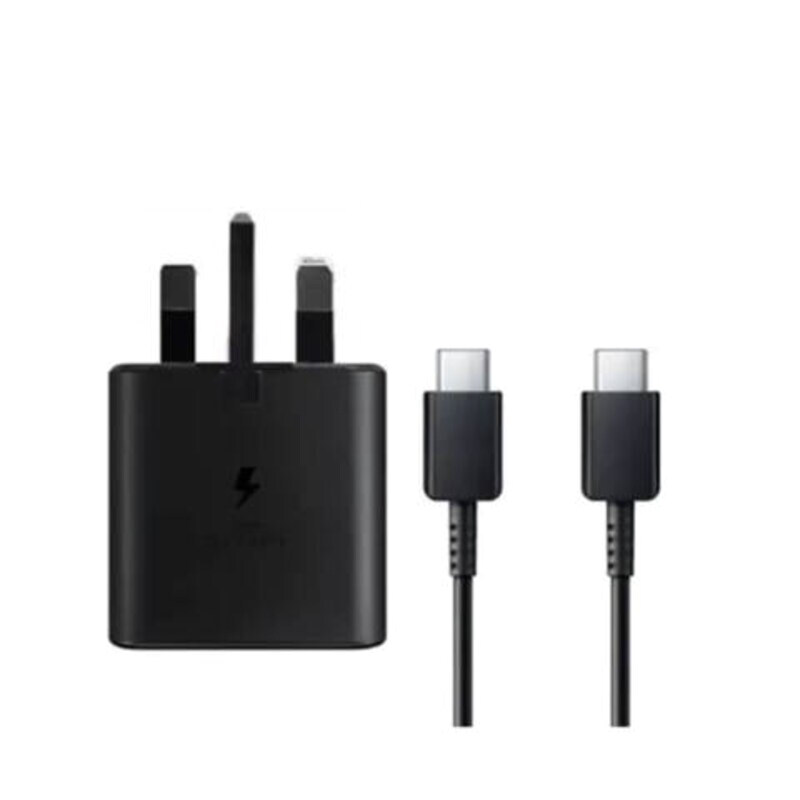 

Generic 3 Pin Travel Adapter with Cable for Samsung Devices, Black