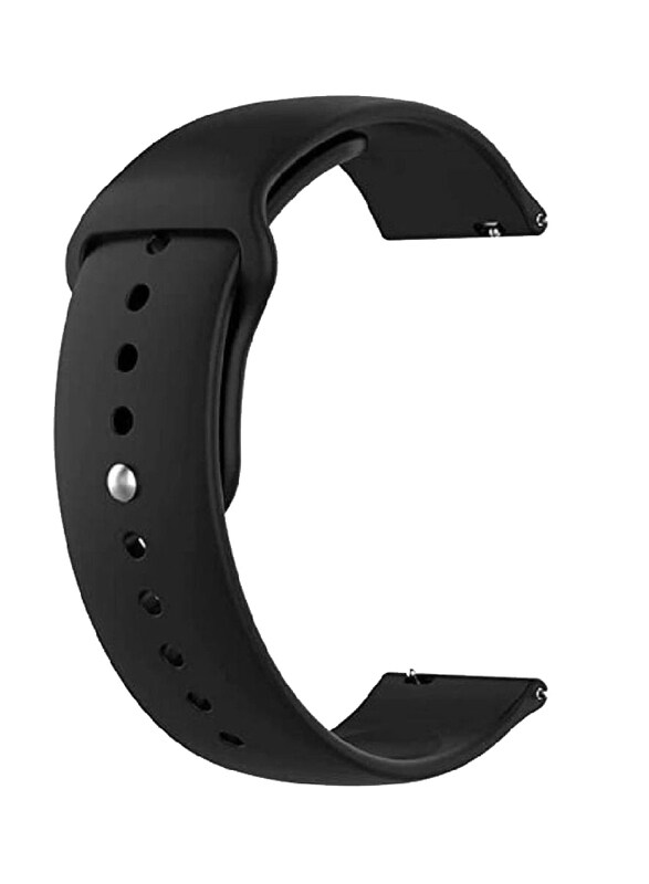 

Generic Soft Silicone Strap Band for Xiaomi Watch S1, Black
