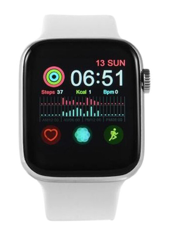 

Generic Smartwatch With Heart Rate Monitor, White