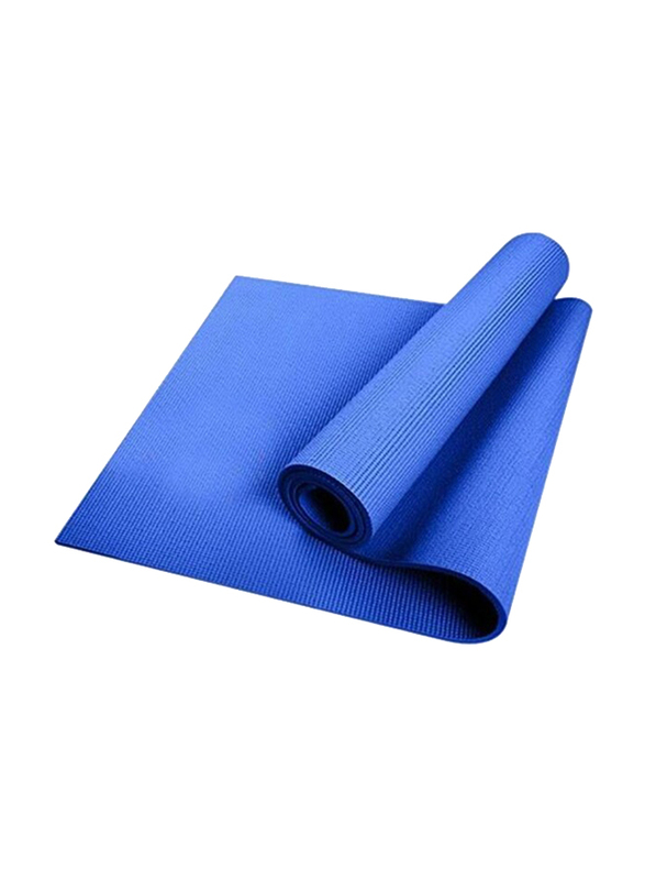 Non-Slip Yoga Mat, 6mm, Blue