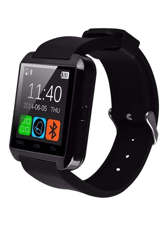 U8 Sport Smartwatch With Camera Black