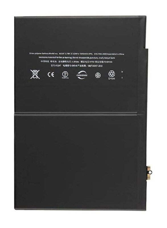 

Ics Apple iPad 6 High Quality Original Replacement Battery, Black